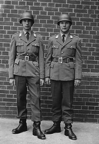 The Holy Grail...an M56 &quot;Zweiteilige&quot; steel helmet.