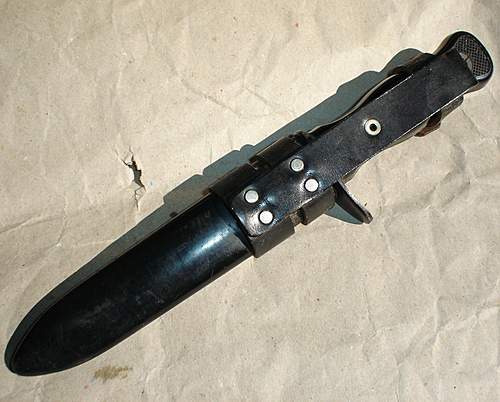 scarce BW fighting knife