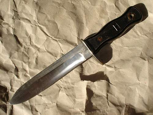 scarce BW fighting knife