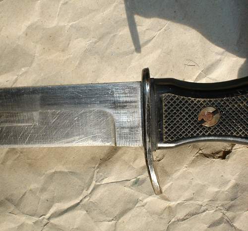 scarce BW fighting knife