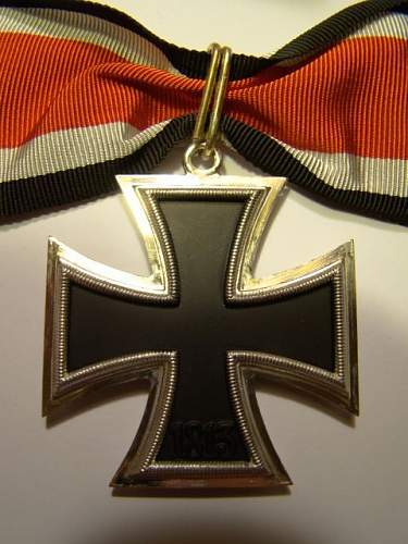 Ritterkreuz zum Eisernes Kreuz im etui 1957 Ausführung