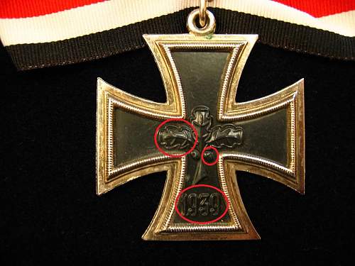 Fake 1957 Knights Cross &quot;The Morigi Fake&quot;.