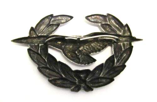 Austrian Bundesheer Luftwaffe cap badge