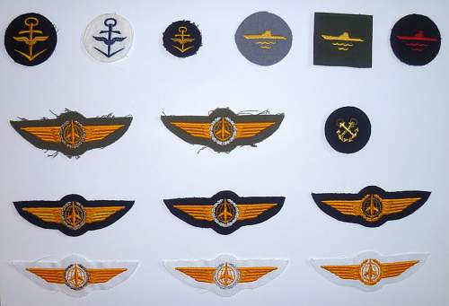 Bundeswehr caps, cap badges and other collectables