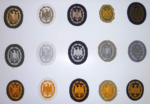 Bundeswehr caps, cap badges and other collectables