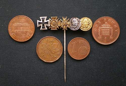 Various 1957er miniatures