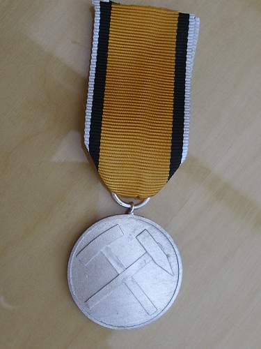 57er Mine Rescue Medal (Grubenwehr Ehrenzeichen)