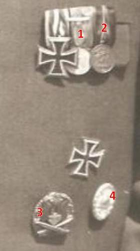 Post war Tank destruction badges........