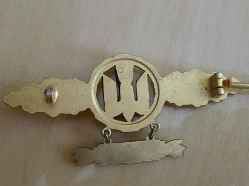 57er LW Bomber clasp with &quot;500&quot; pendant............
