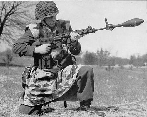 Bundeswehr steel helmets.