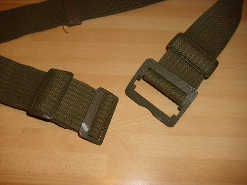 Unusual BGS/Police web/cloth belt................