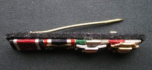 Austrian veteran's ribbon bar