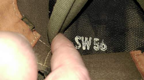 Bundeswehr steel helmets.