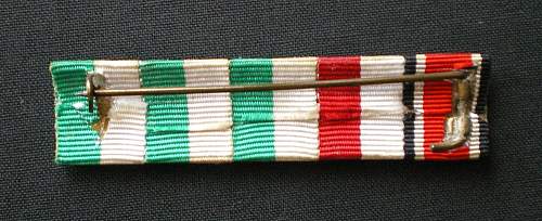 Austrian veteran's ribbon bar