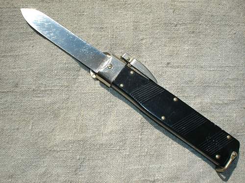 German post war gravity knife.