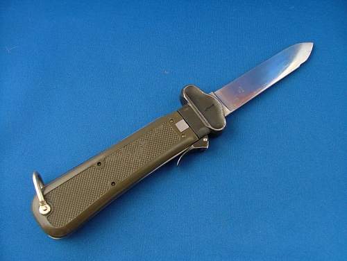German post war gravity knife.