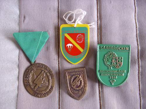 Veteran reunion/Treffen badges..................