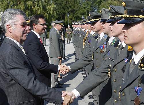 The Bundesheer, the modern Austrian Army.