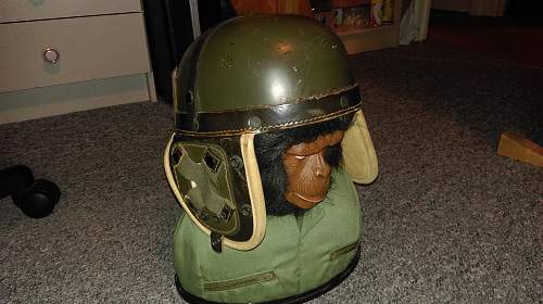 West German USAEURO tanker helmet