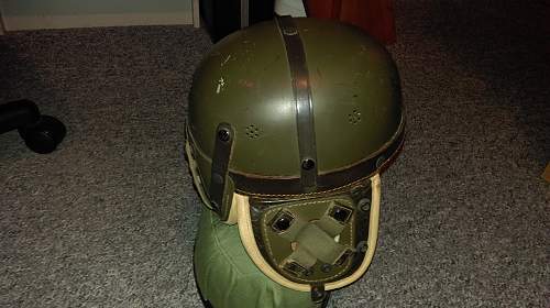 West German USAEURO tanker helmet