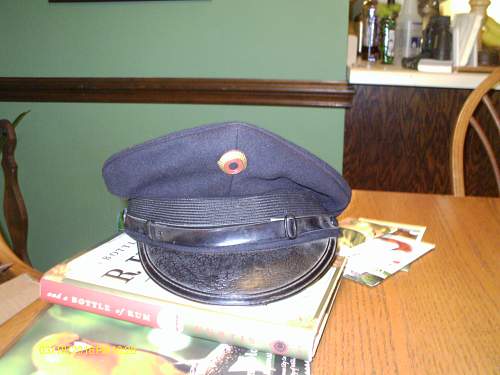 Bundeswehr peaked caps.