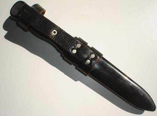 scarce BW fighting knife