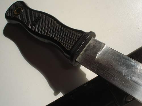 scarce BW fighting knife