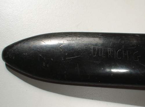 scarce BW fighting knife