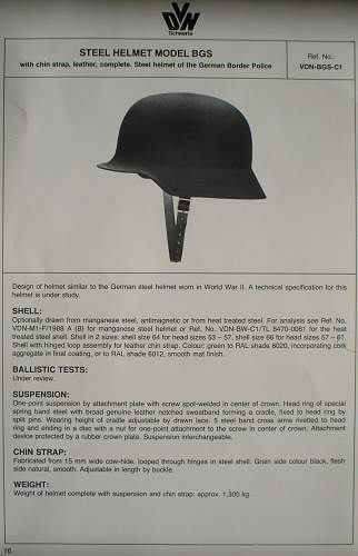 BGS M35/53 helmet