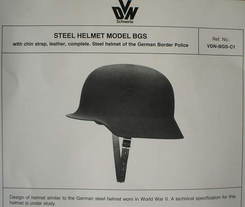 BGS M35/53 helmet