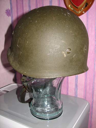 West German M/71 Paratrooper helmet