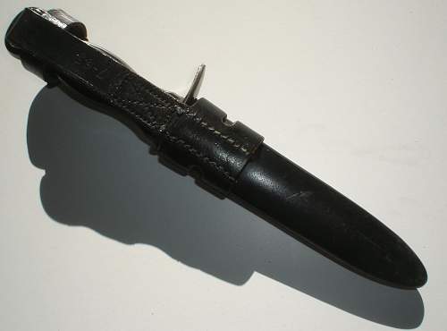 scarce BW fighting knife