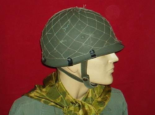 West German M/71 Paratrooper helmet