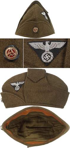 S.A. WEHRMANNNSCHAFT&quot; FIELD CAP. (Feldmütze)