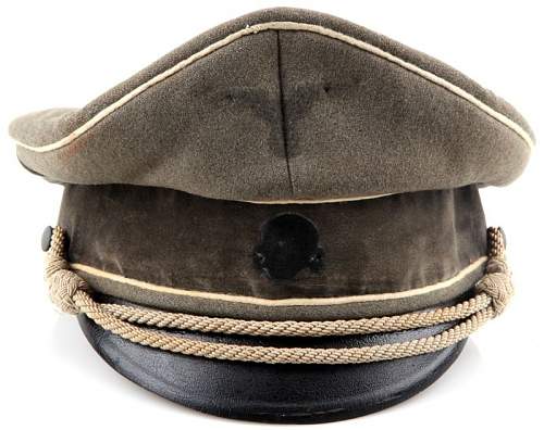 frankenstein SS visor cap 'deutsche wertarbeit'