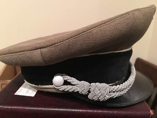 SS Italian Visor Hat? Ever see one?