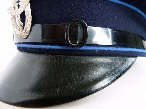 Original unknow police visor.. or post war trap?