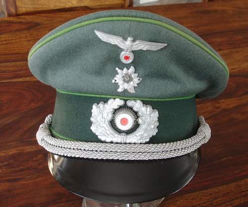 Helvetia--- gebirgsjager visor cap