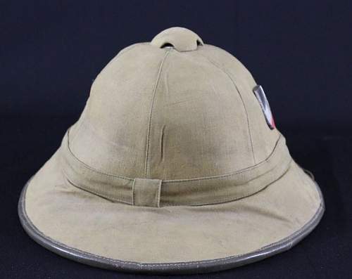 German Africa Pith Helmet (Real of Fake)