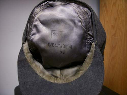 Luftwaffe M43 cap - original?