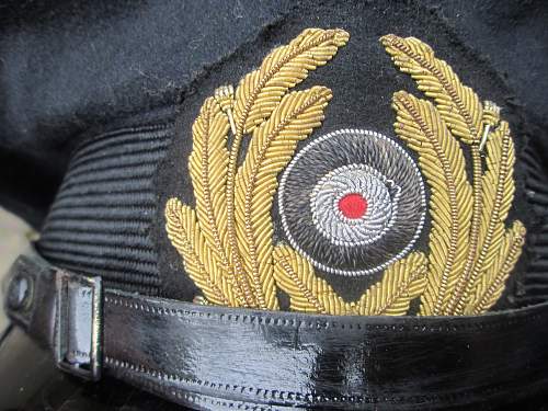 german navy visor cap