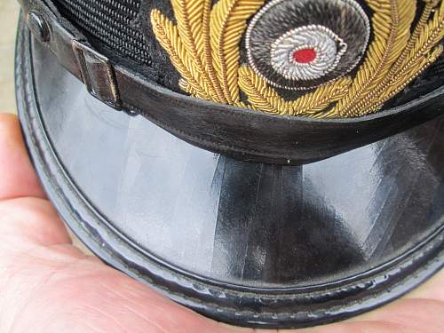 german navy visor cap