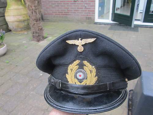 german navy visor cap