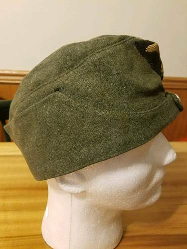 German Wool Cap Real? Panzer or SS?