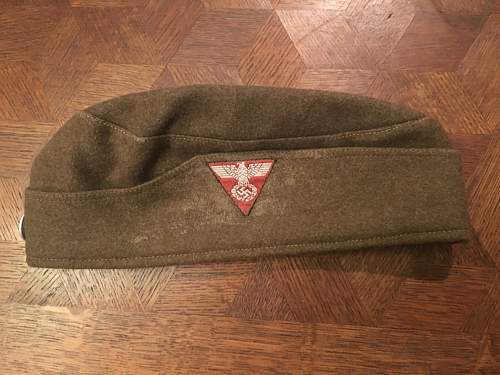 German Nazi Period Cap - I think it is genuine but what is it?