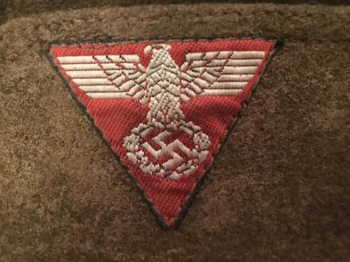 German Nazi Period Cap - I think it is genuine but what is it?