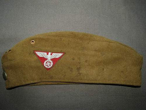 German Nazi Period Cap - I think it is genuine but what is it?