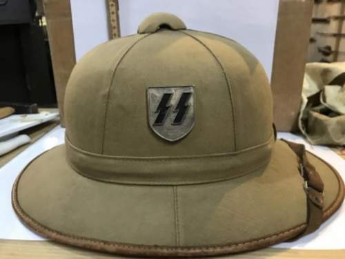 SS tropical helmet