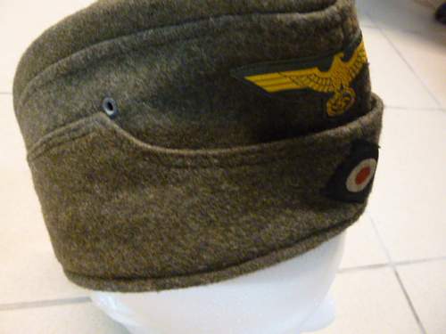 KM Coastal Artillery side cap