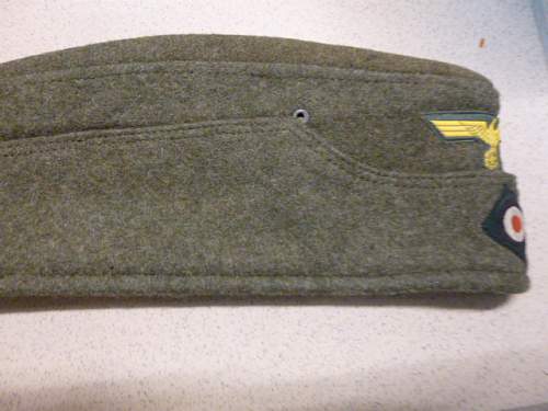 KM Coastal Artillery side cap